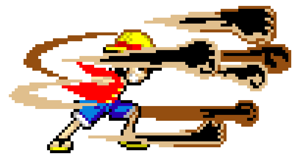 [3e0458] luffy gatling