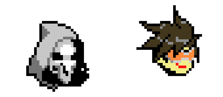 [9664c4] Overwatch Pixel art