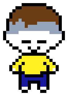 [b0ff12] Pixel Art AJ - Headband