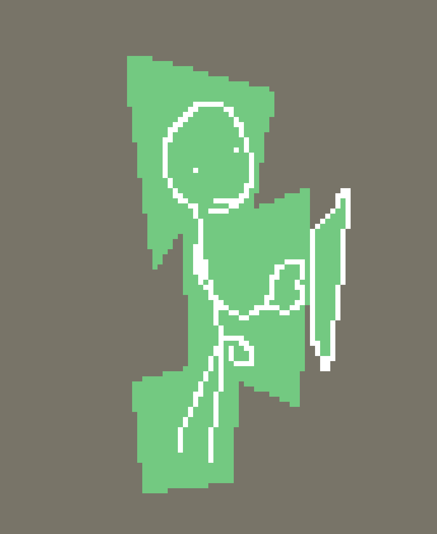 [1aceee] ,y new oc green void white stickman he travels accross all dimensions gathering syls to torture with labubu asmr