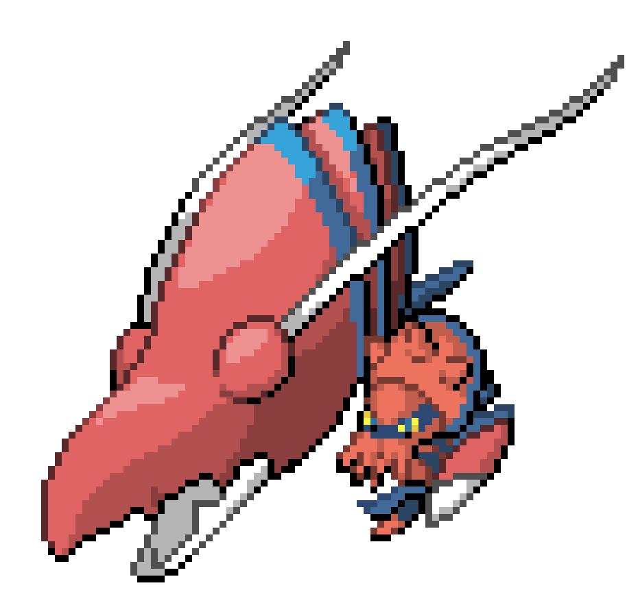 [3d0b34] Shiny Clawitzer