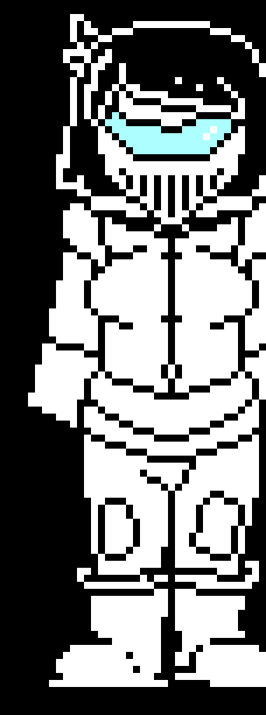 [2fbf6b] * It would assemble and hold out its hand to the side *