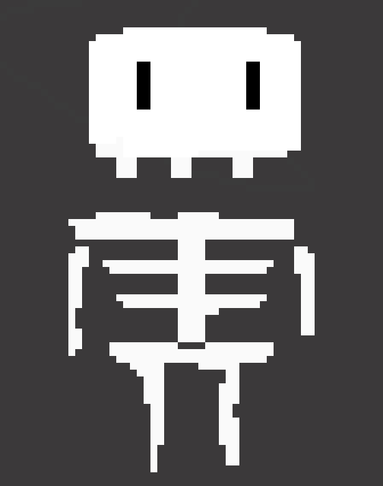 [cb7635] SKELETON PIXEL