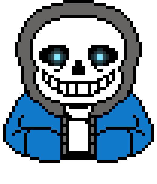 Dustbelief au  SANS sprite 