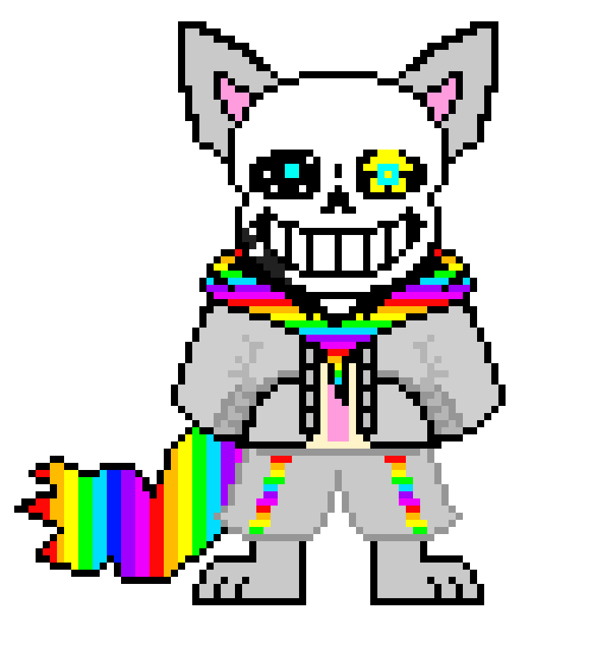[9664c4] nyan ink sans (kind of my oc)