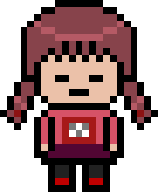 [a05f58] Danganronpa Pixel Sprite Madotsuki