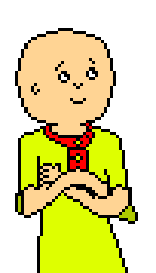 Caillou is a 4 yr uld cancerus kid btu ok