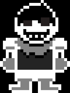 Plummeted glitch sprite