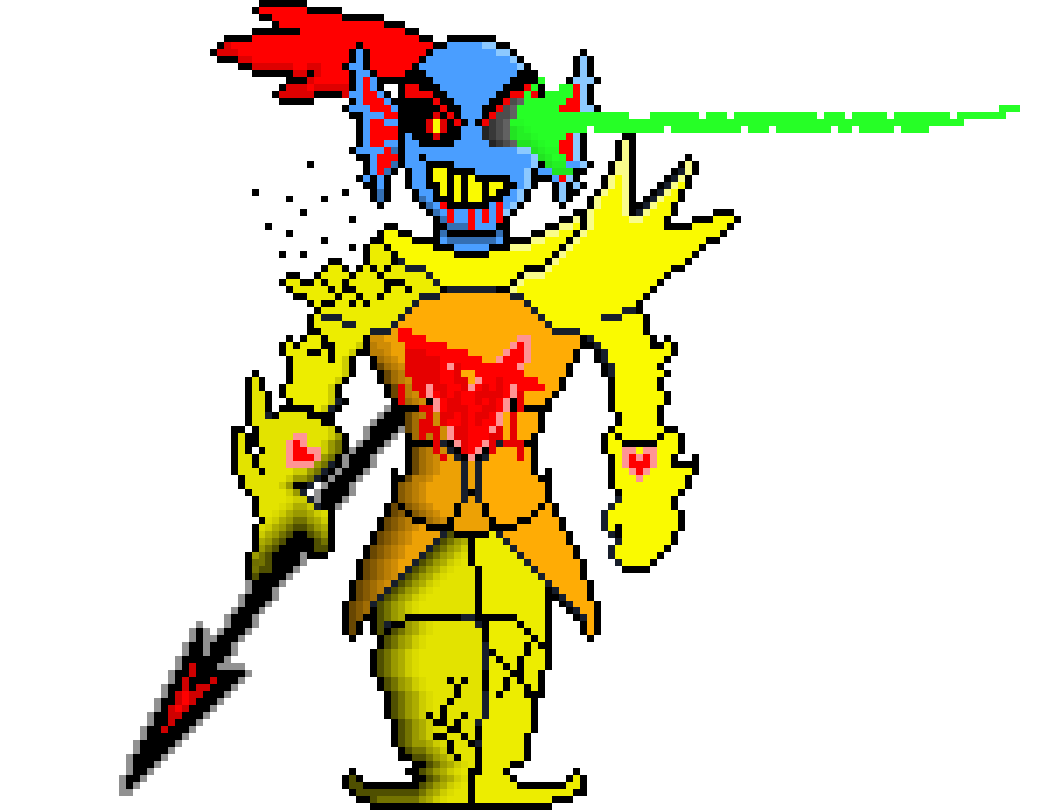 UnderFrisk Undyne The Undying - Determined