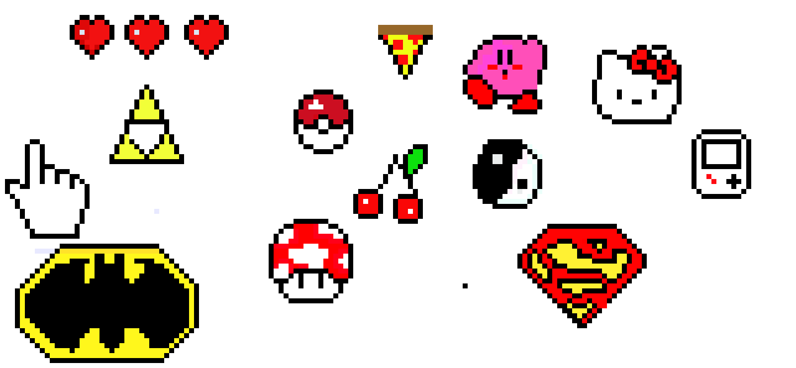 [9664c4] pixel art one