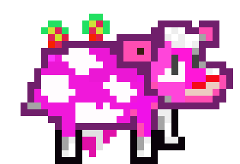 [ec0917] Strawberry Cow