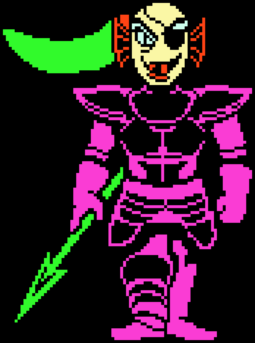 [31fa74] Undertale Undyne Sprite