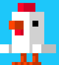 [e12c36] Crossy Road Chicken
