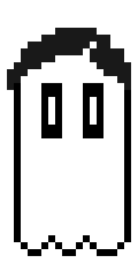 [9664c4] Nabstablook overworld sprite YoutubeTale (Nate Wants To Battle)