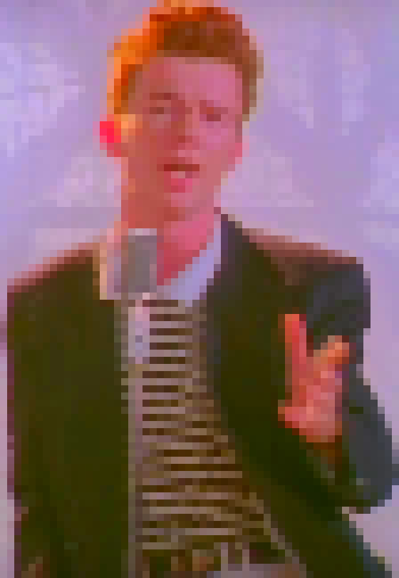 thank you sir for your kindness i hand you rick rolls