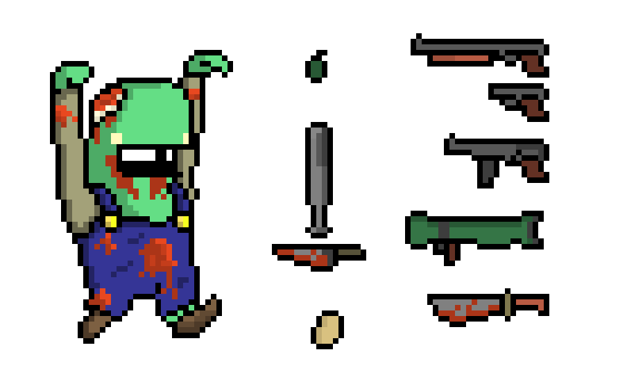 [9664c4] the zombie gun test 