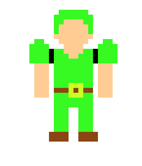 [9664c4] character 1 green