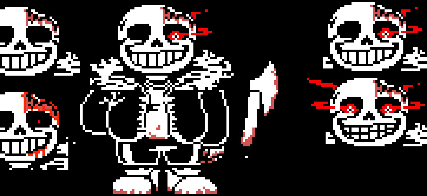 (assured prey/ Horror sans) (finished what do ya guys think?)