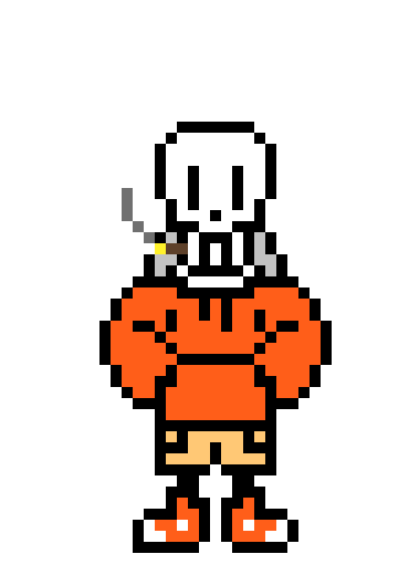 Underswap Papyrus' Sprite