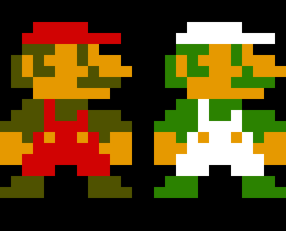 [011127] Mario Bros 1 Mario And Luigi