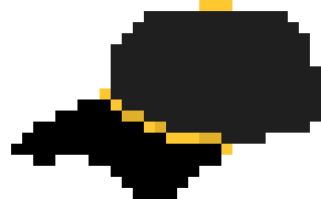 [9664c4] Gold_Trim_Cap