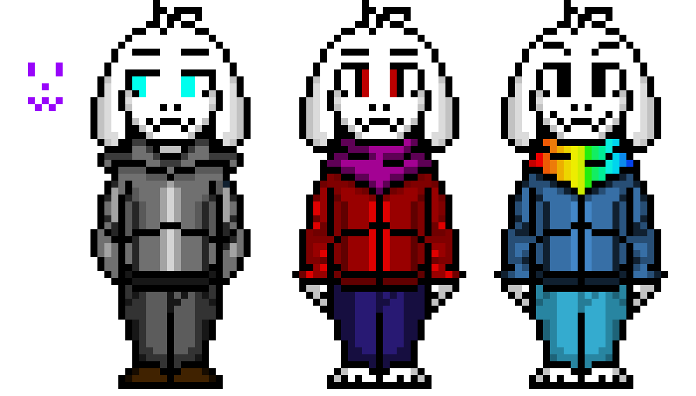 have a free SS ASRIEL THEN pal! be sure to keep all the original Desc expect for my pixilart thing 