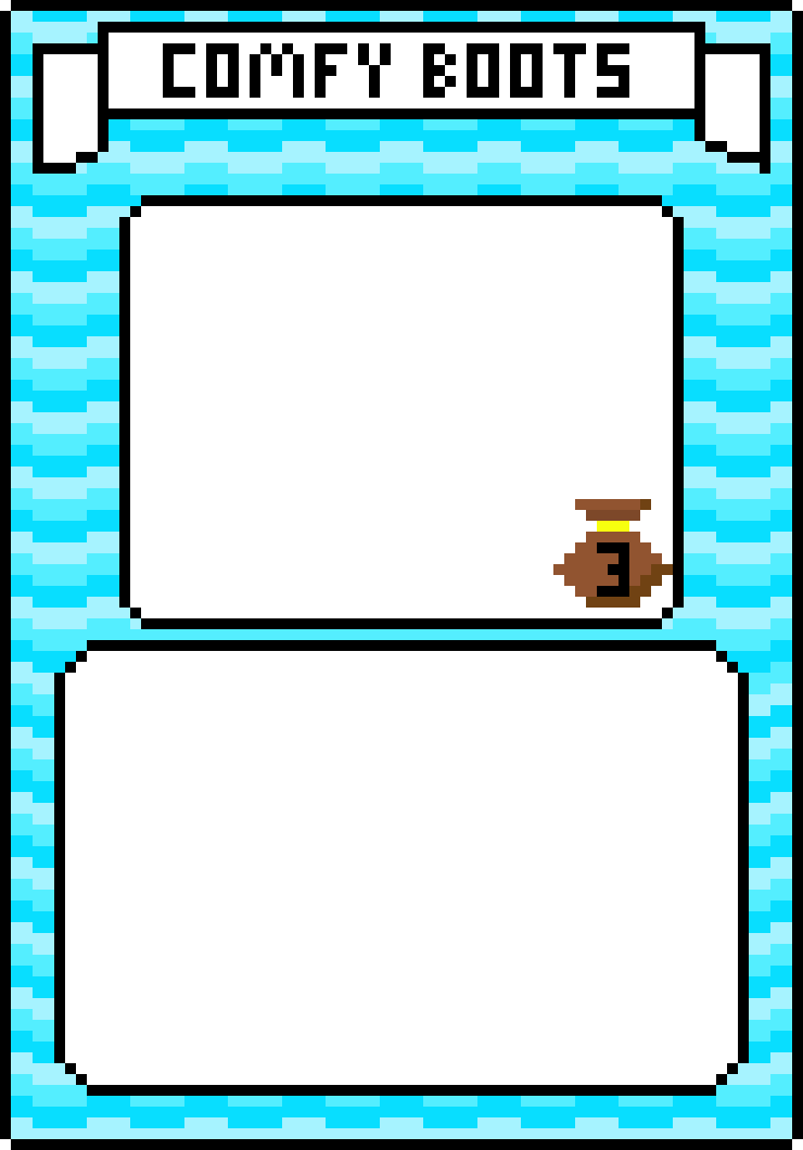 [aca841] Ice Comfy Boots Card