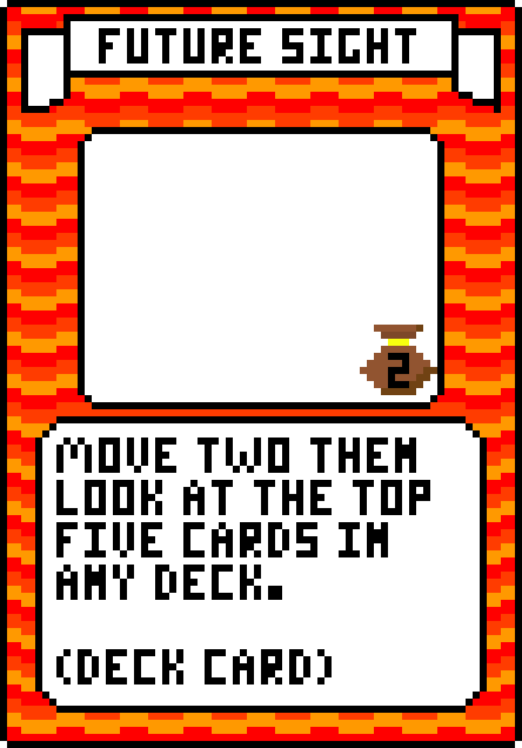 Fire Future Sight Card