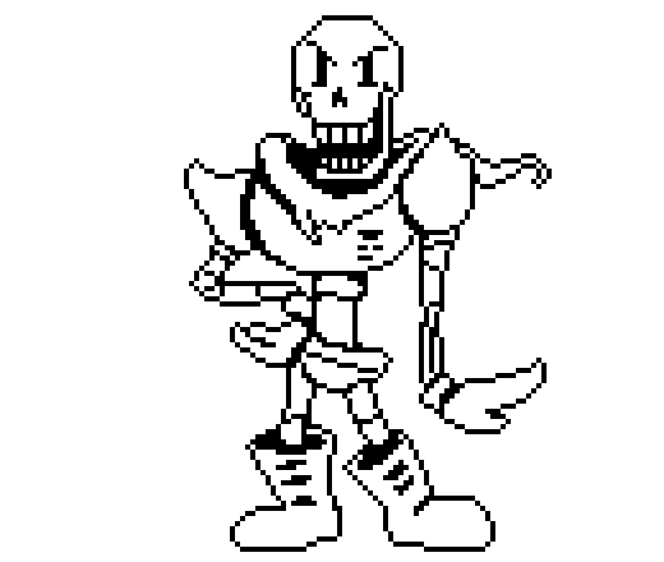 [be8d3d] Undertale Papyrus sprite