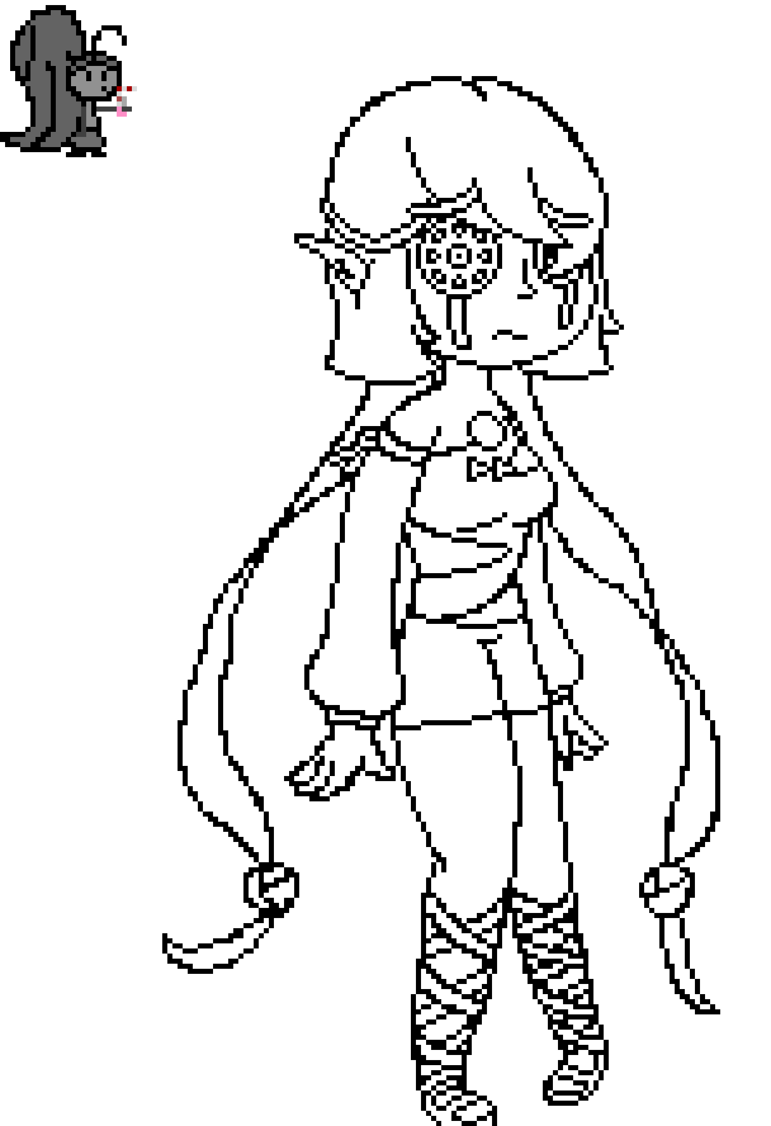 [f7c573] Vintage (outline) -Mawile