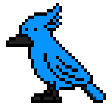 [8ce4ff] J is for Jay Bird