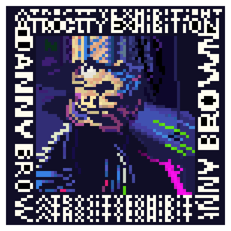 [08a9ba]   Atrocity Exhibition by Danny Brown cover art 