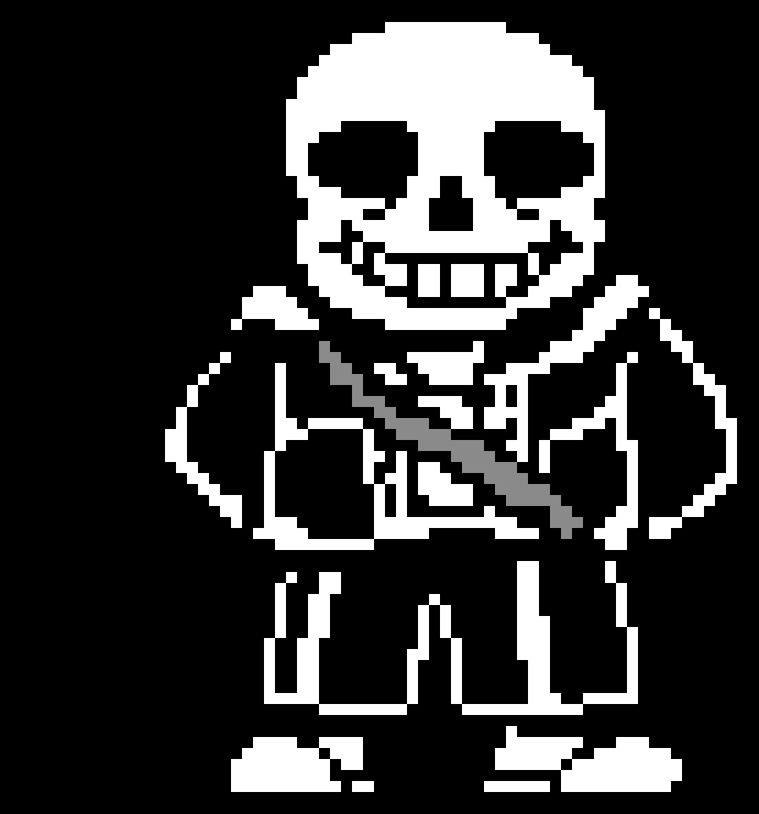 [85adba] custom sans battle sprite