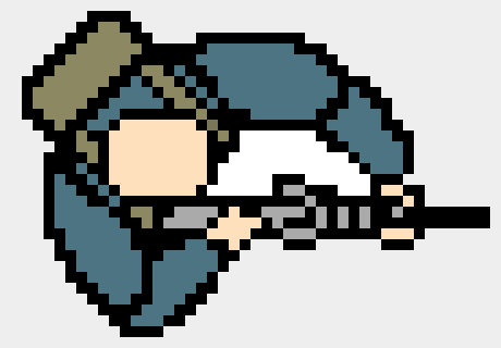 [366487] Custom Player Sprite For Top-Down-Shooter