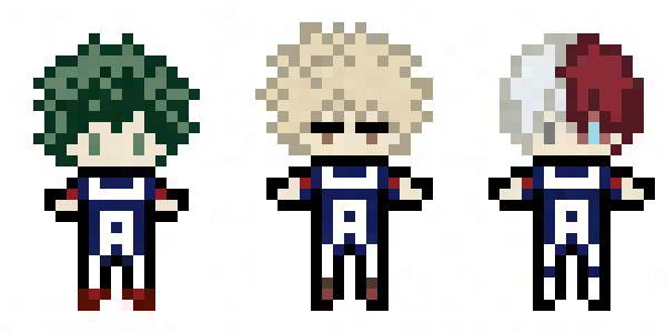 [f7b018] deku, bakugo and shoto