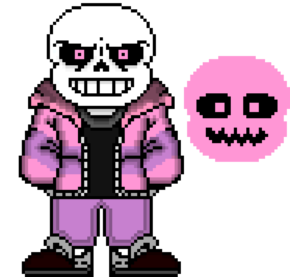 Betty!Sans (With Akumu!Sans)