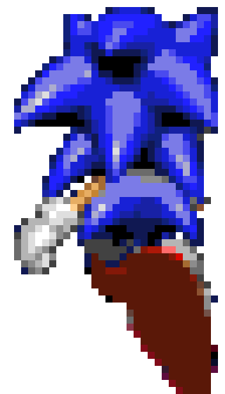 [d3334e] Unused Sonic Sprite