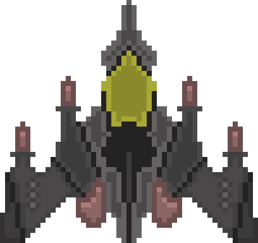[9664c4] Salvaged Ship - Based on Galaga Ship