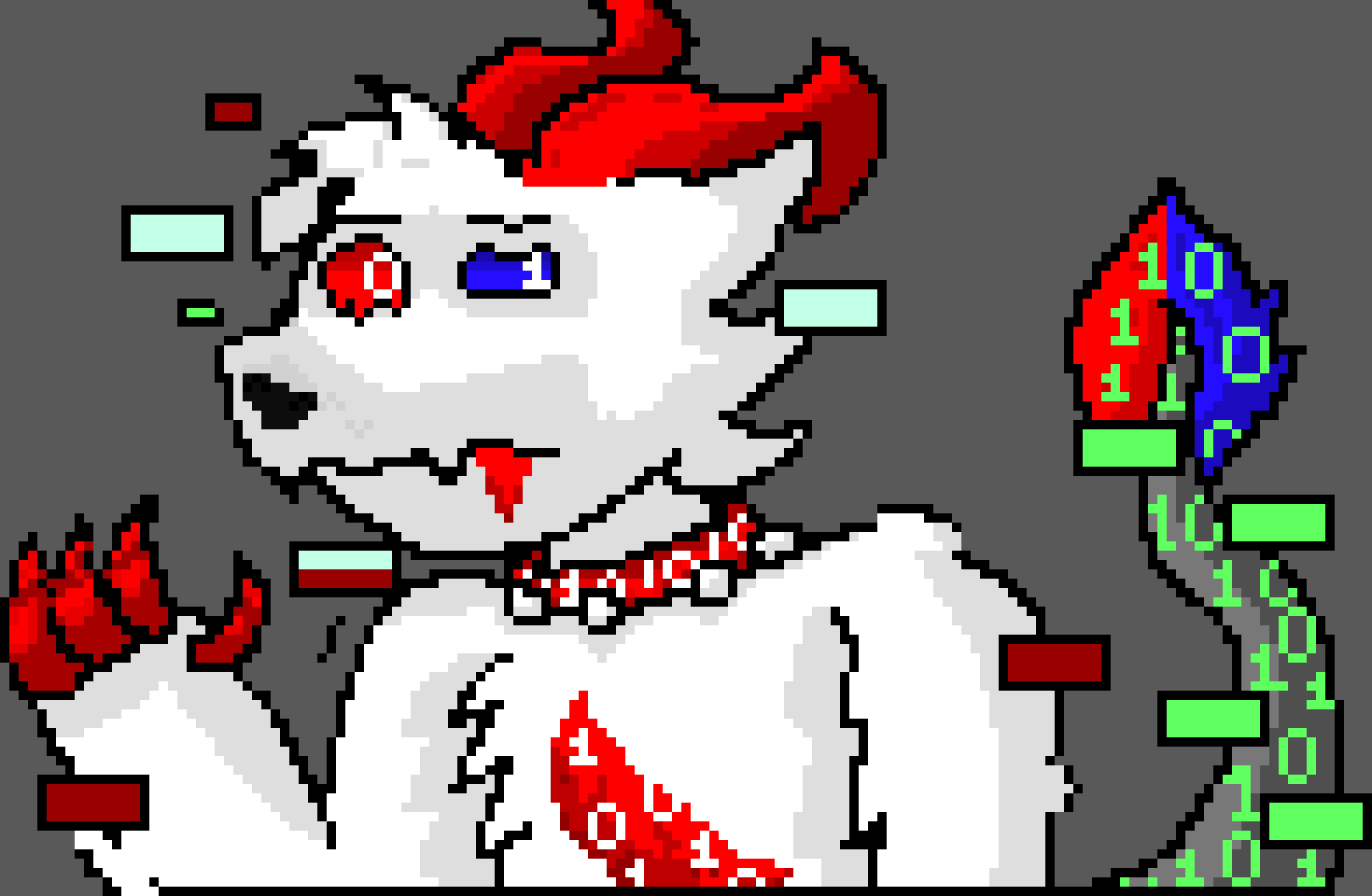 [95be89] I mean, like... LOOK at me... I already got a slash mark and am glitchy just as much as the next Error.... I`m pretty sure I`m already dead, anyway so not like anything else kill me....