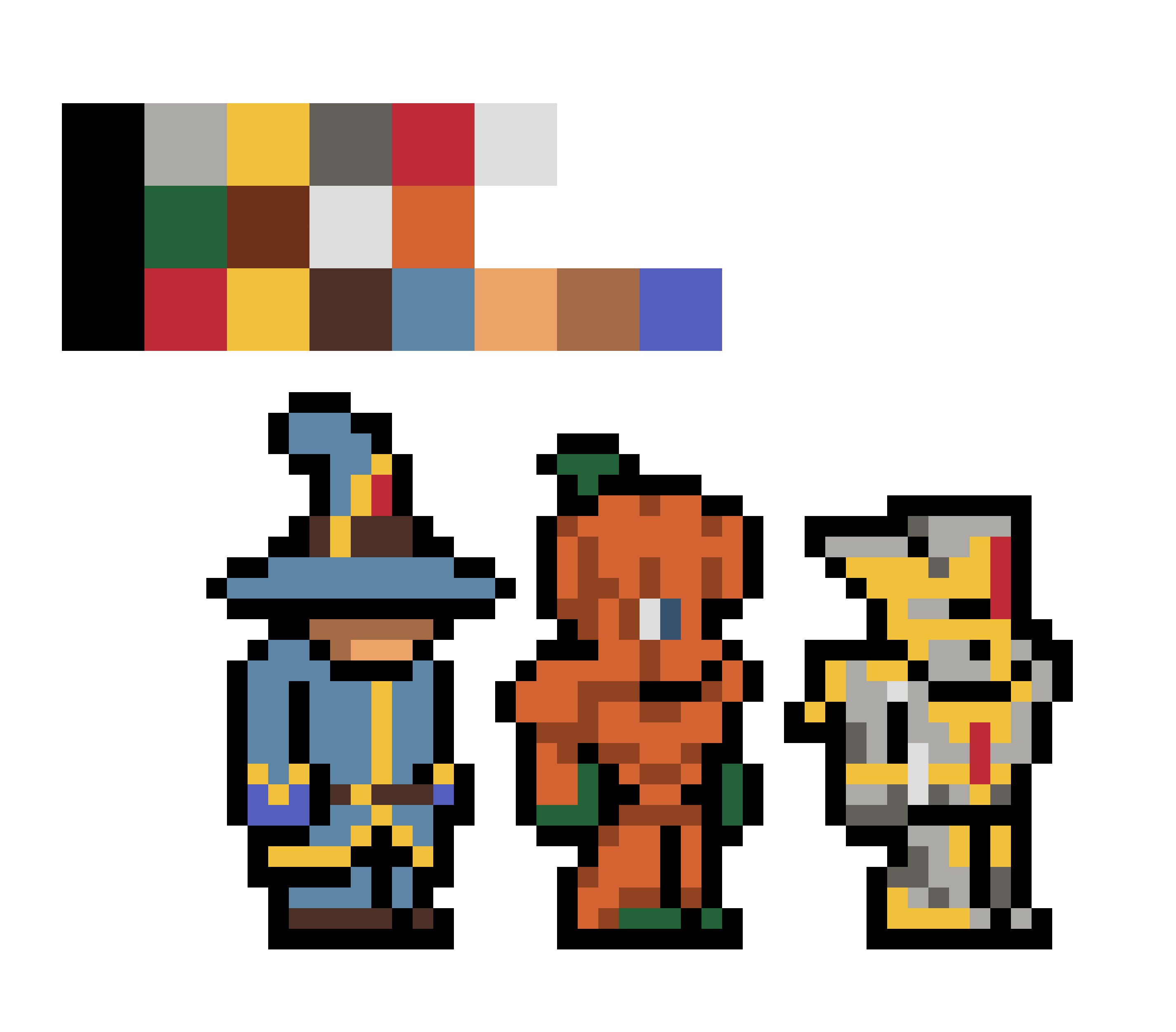 Armors from terraria