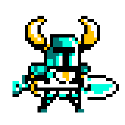 [9664c4] Shovel Knight Pixel Art WIP
