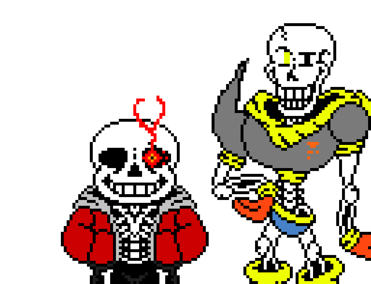 [9664c4] hardTale SkeleBros.