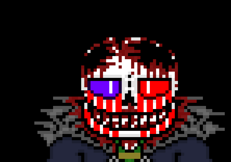 [d6e367] Man really just put a bandage on sans put 2 eyes at opposite sides of his body and called it a AU