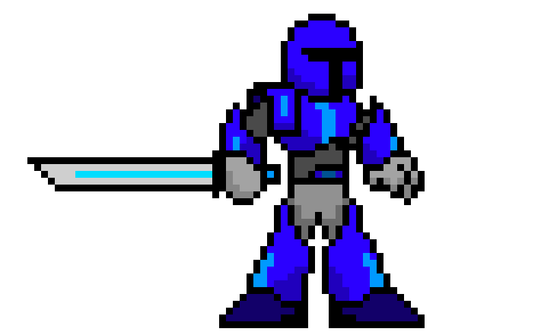 [f513b8] Pixel Swordsman