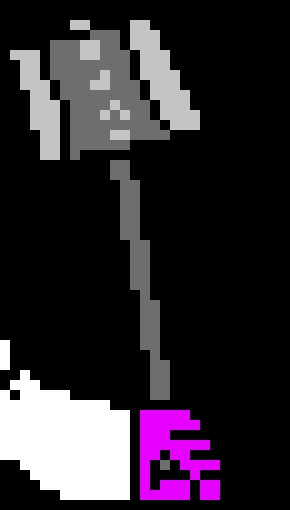 [5b2f3e] Snow: -hits the tree-