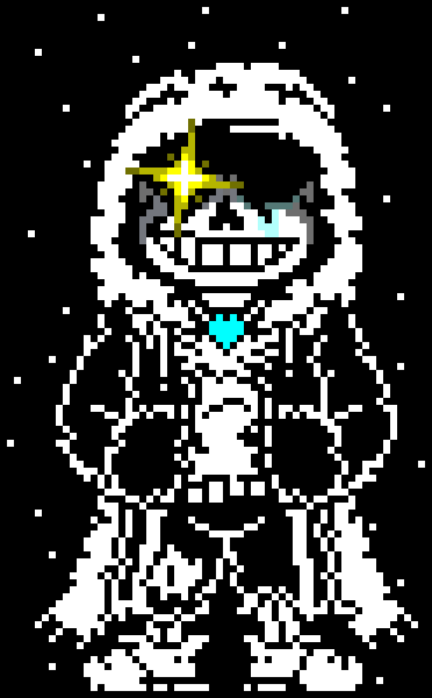 [894b9f] Fracture sans is suppose to be weak but if he's fighting dust sans or the au of it, he would likely defeat them