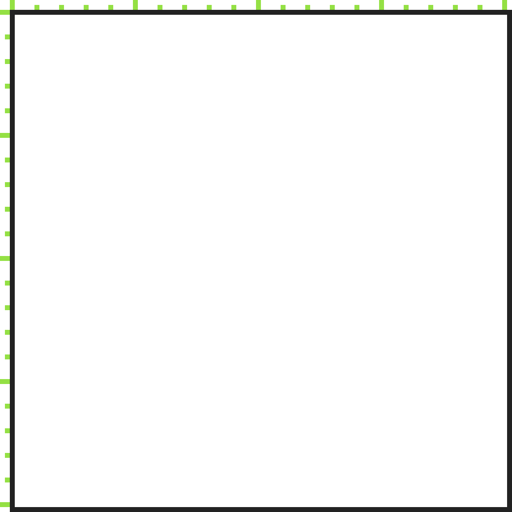 [9664c4] Pixel Canvas Border template