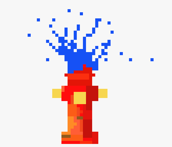[9664c4] exploding Fire hydrant