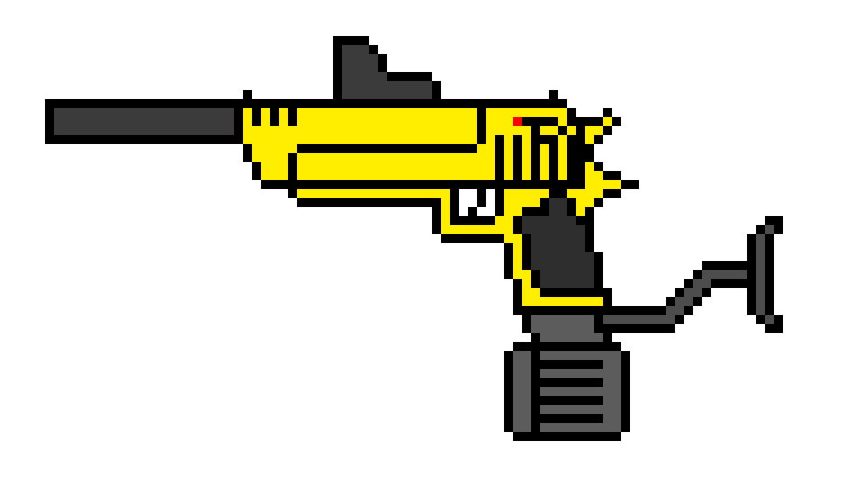 Golden Modified Desert Eagle