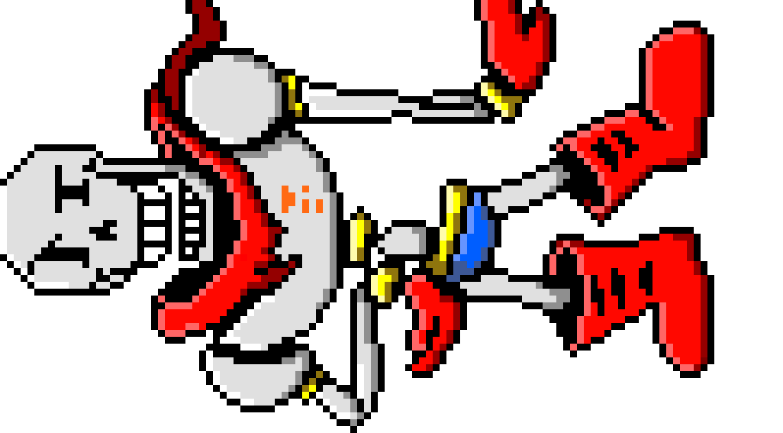 [9664c4] Papyrus Pixel Art